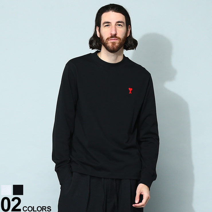 AMI Alexandre Mattiussi アミパリス Tシャツ メンズ AMI PARIS ロンT