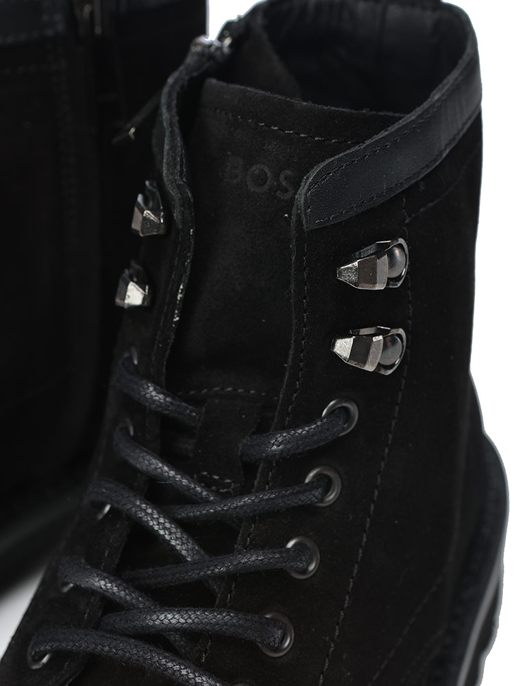 HUGO BOSS（ヒューゴ・ボス） ブーツ メンズ スエード レザー レース