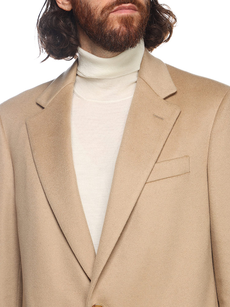 LARDINI（ラルディーニ） カシミヤ シングル コート メンズ