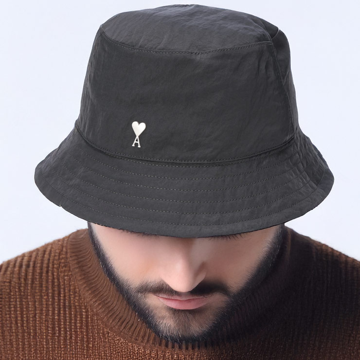 AMI Alexandre Mattiussi アミパリス バケットハット 帽子 AMI PARIS