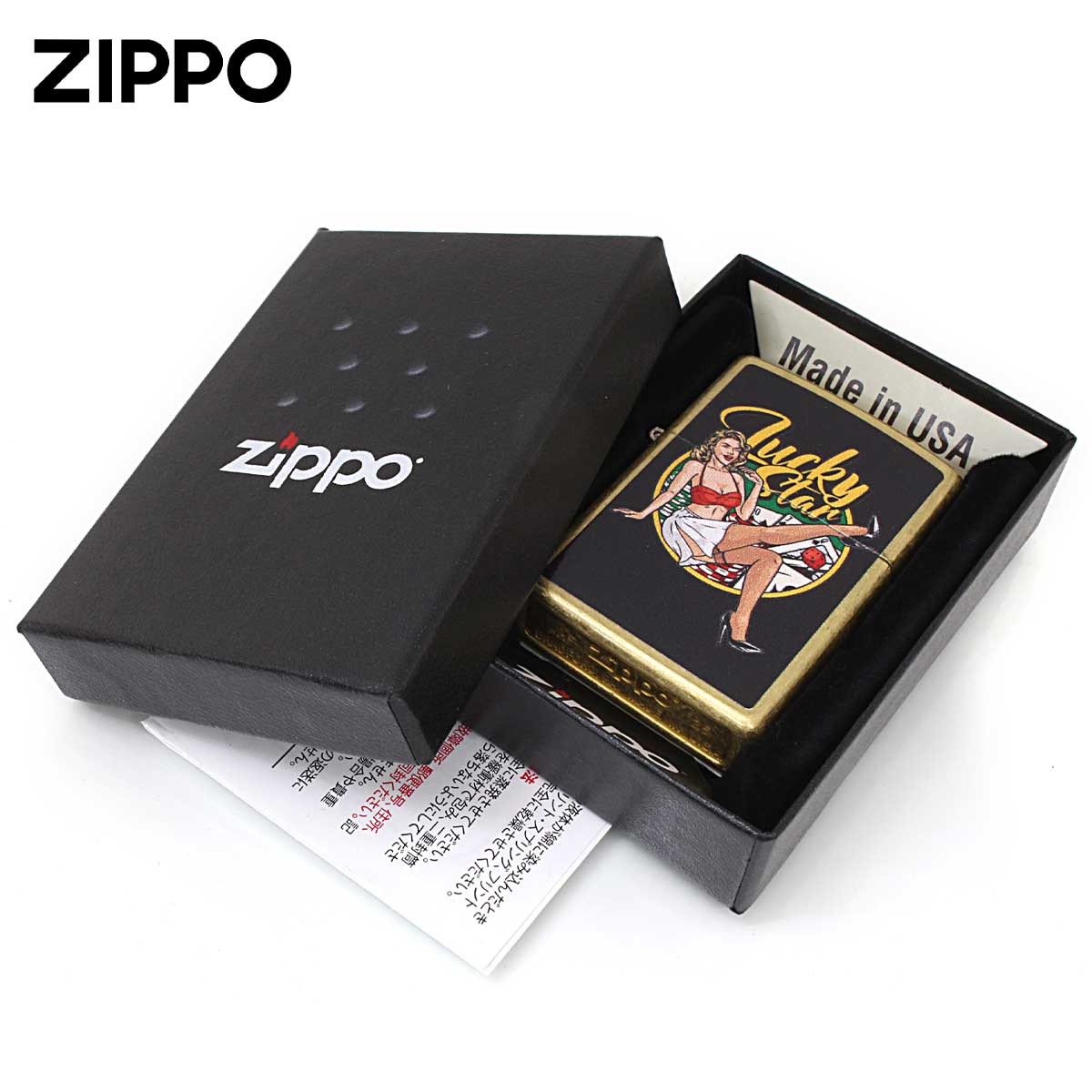 ZIPPO（ジッポー） ジッポライター LUCKY STAR Pin Up Girl ピンナップ