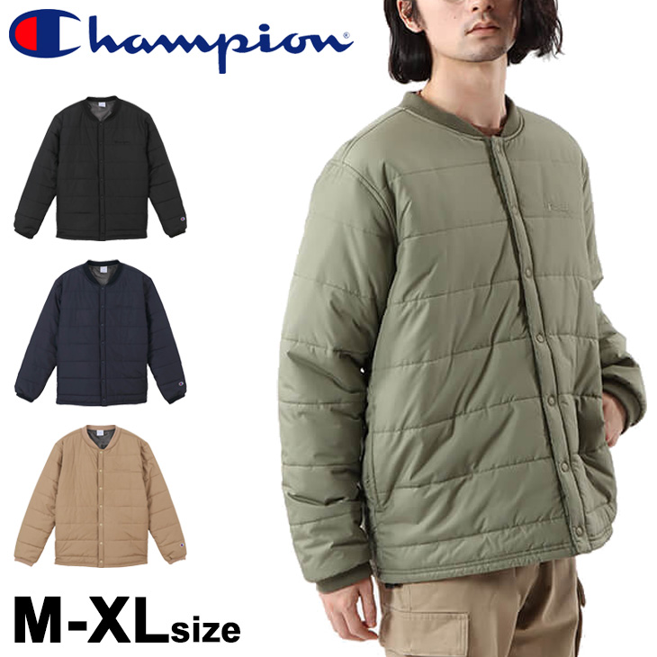 Champion（チャンピオン） 中綿ジャケット メンズ アウター スナップ