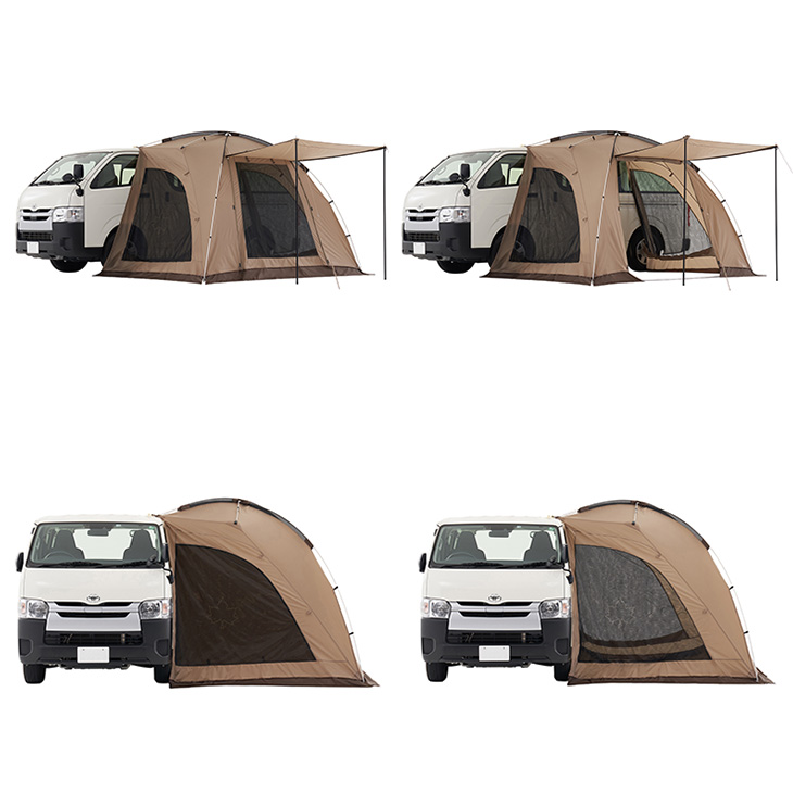 LOGOS（ロゴス） 車用 タープ 日よけ 大型ミニバン対応/ロゴス LOGOS