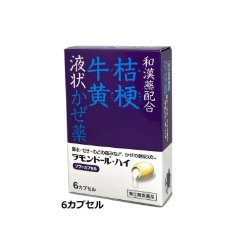 中央薬品 ラモンドール・ハイ 6カプセルx10 指定第2類医薬品 風邪薬