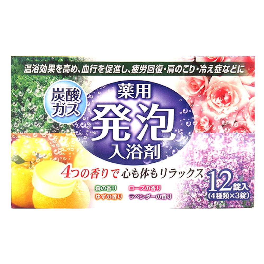 ライオンケミカル 入浴剤 ギフト プレゼント 詰め合わせ 12錠入（4種類