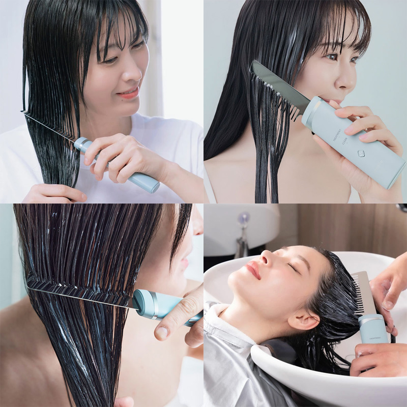 特典付き icoelle イコエル超音波リペアコーム ヘアケア 櫛 くし