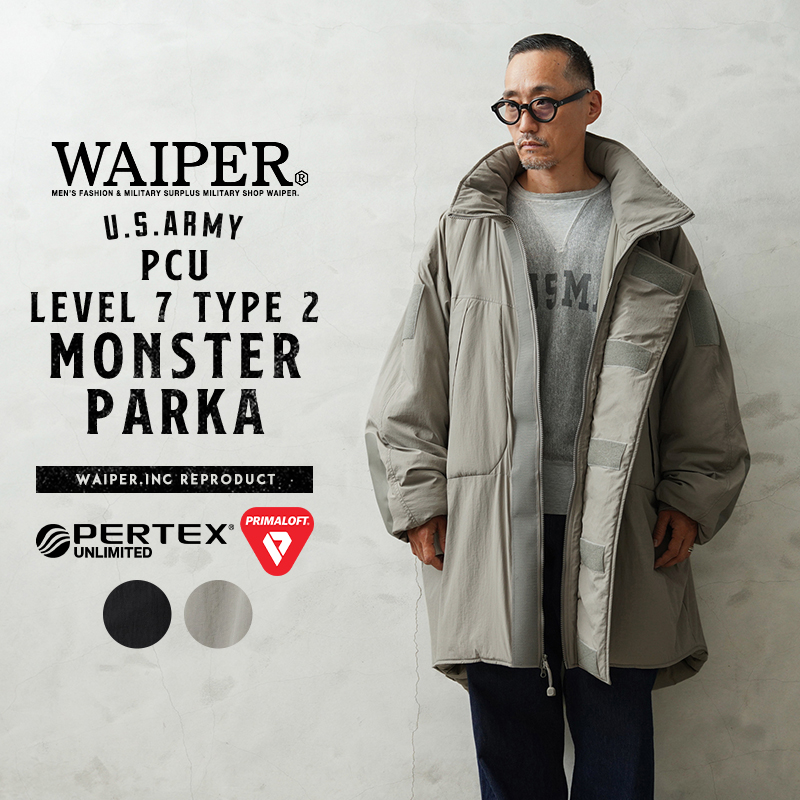 WAIPER.inc ワイパーインク 米軍 PCU LEVEL7 TYPE2 PRIMALOFT