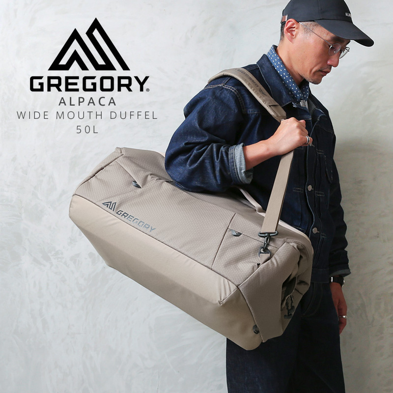 GREGORY（グレゴリー） ALPACA アルパカ WIDE MOUTH DUFFEL ワイド