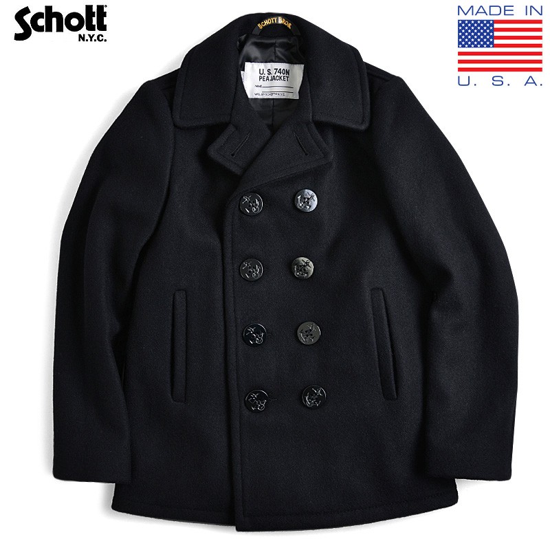 Schott N.Y.C（ショット） Schott 742SB BOYS ピーコート 7130