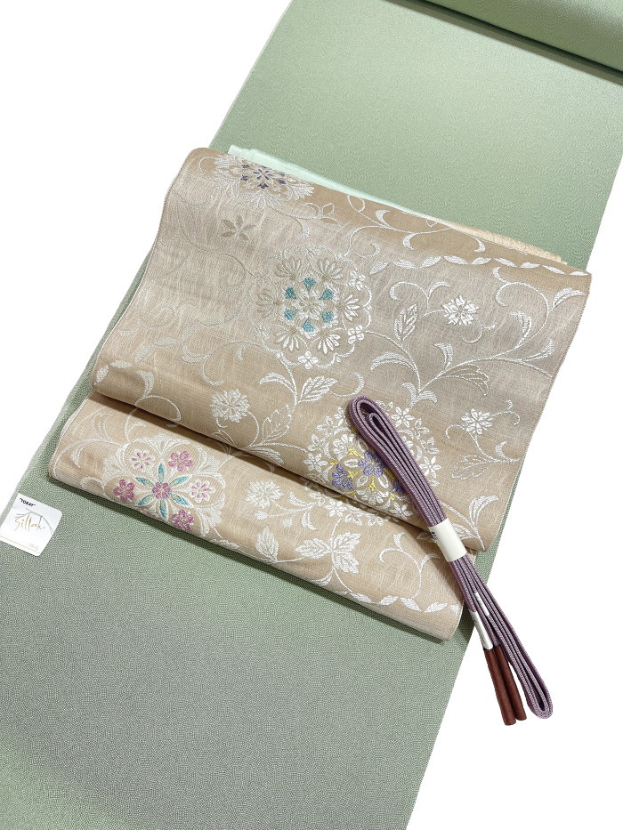 名古屋帯 仕立て 通販 着物 和装 正絹 九寸帯 07 日本製 普段着 和服