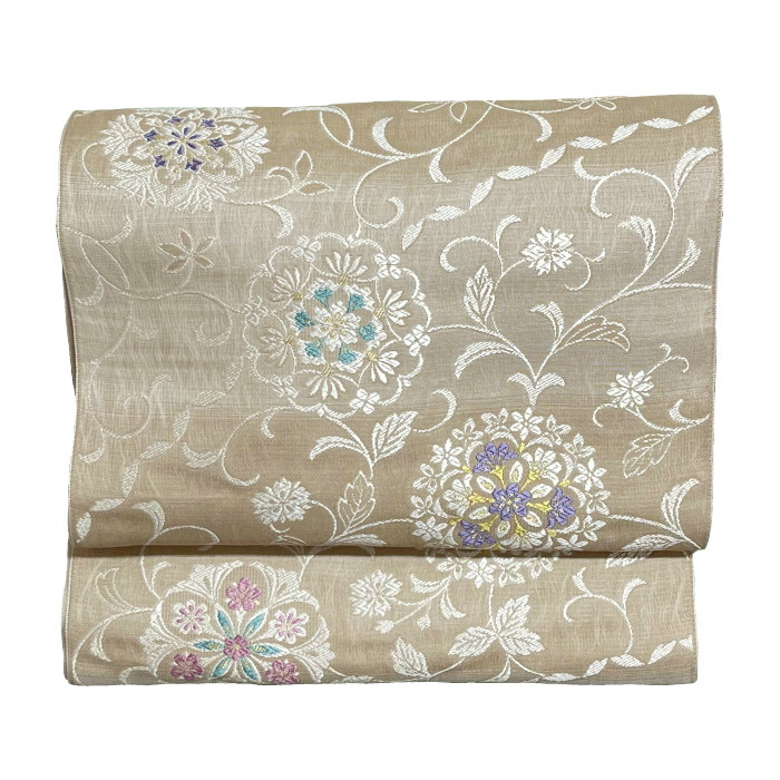 名古屋帯 仕立て 通販 着物 和装 正絹 九寸帯 07 日本製 普段着 和服