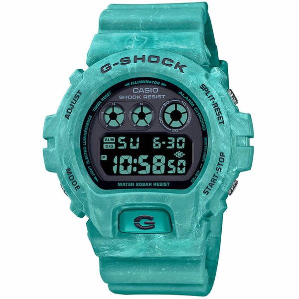 G-SHOCK カシオ 腕時計 G ショック CASIO 6900WS メンズ 液晶 ミント