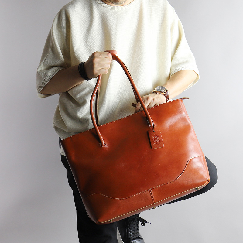 Zeha（ツェハ） トートバッグ B4 A4 大容量 牛革 本革 レザー 姫路