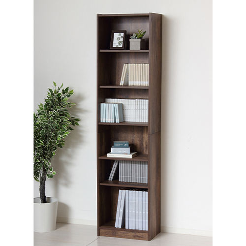 クロシオ 工具不要 簡単組立 時短 らくらく組立 文庫本棚W450 幅45