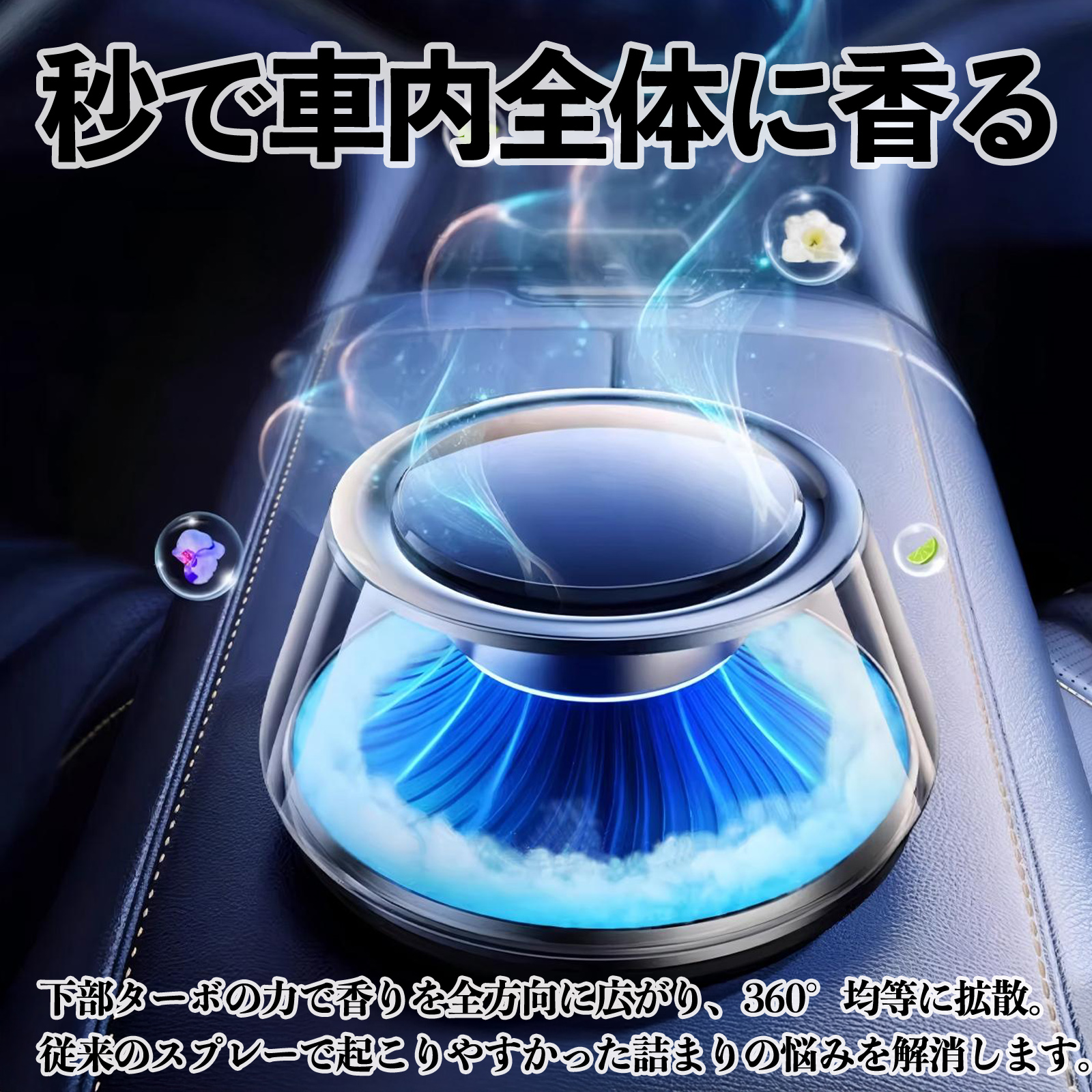 本田 N-BOX JF1 JF2 JF3 JF4 車 芳香剤 充電式アロマディフューザー 8