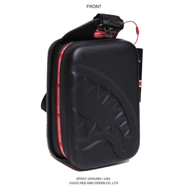 SPRAY GROUND バッグ ワンショルダーバッグ 縦型 メンズ レディース 黒