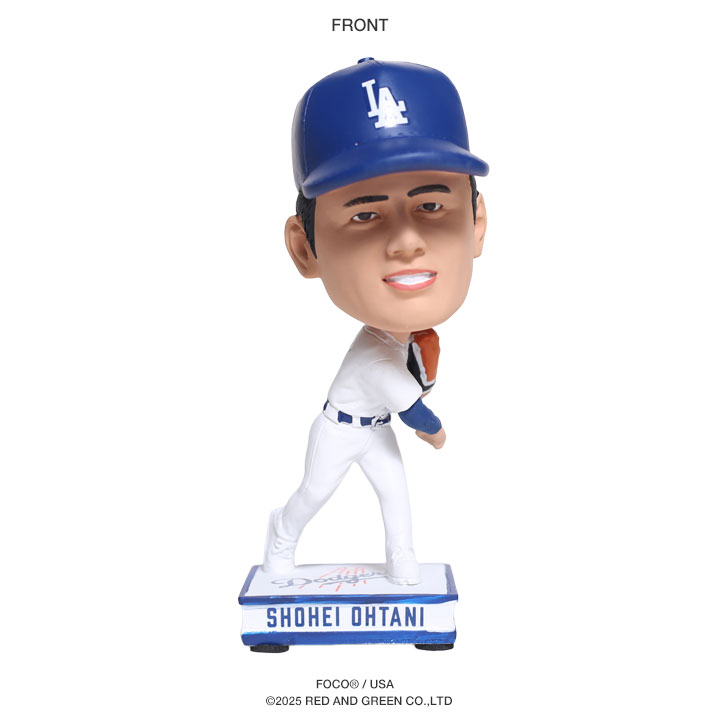 MLB FOCO ドジャース 公式 大谷翔平 フィギュア バブルヘッド 人形