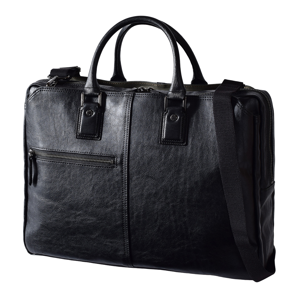 ビジネスバッグ メンズ バック ノートpc 本革付属 日本製 大容量
