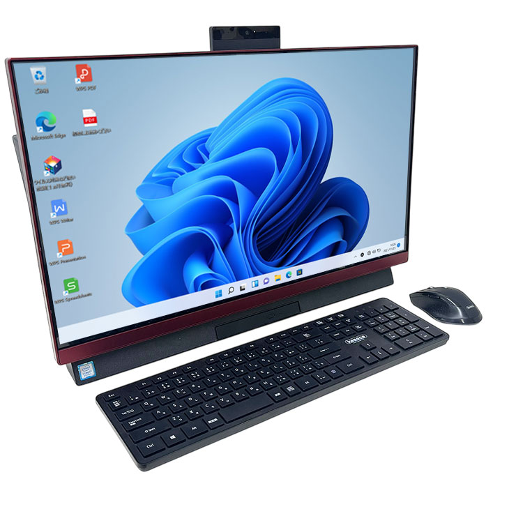 NEC Direct DA PC-GD187VCAF 中古 一体型デスク 地デジ Office Win10
