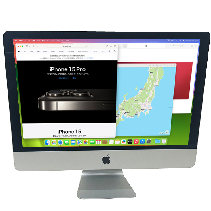 iMac（Apple） Apple iMac 21.5inch MRT42J/A A2116 4K 2019 一体型