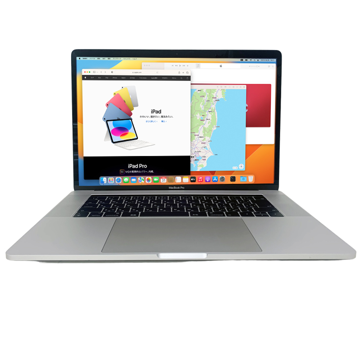 MacBook Pro Apple 15.4inch MPTV2J/A A1707 2017 選べるOS TouchBar