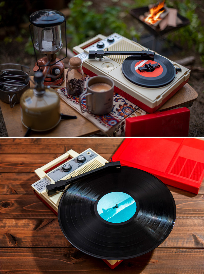 ANABAS（アナバス） レコードプレーヤー 【コロンビアgp-3の復刻版