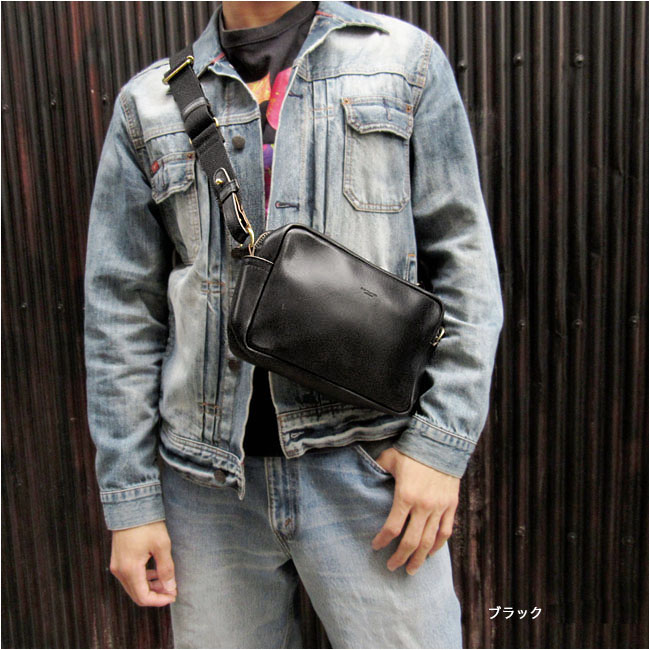 本革 栃木レザー ショルダーバッグ ショルダーポーチ ミニ コンパクト