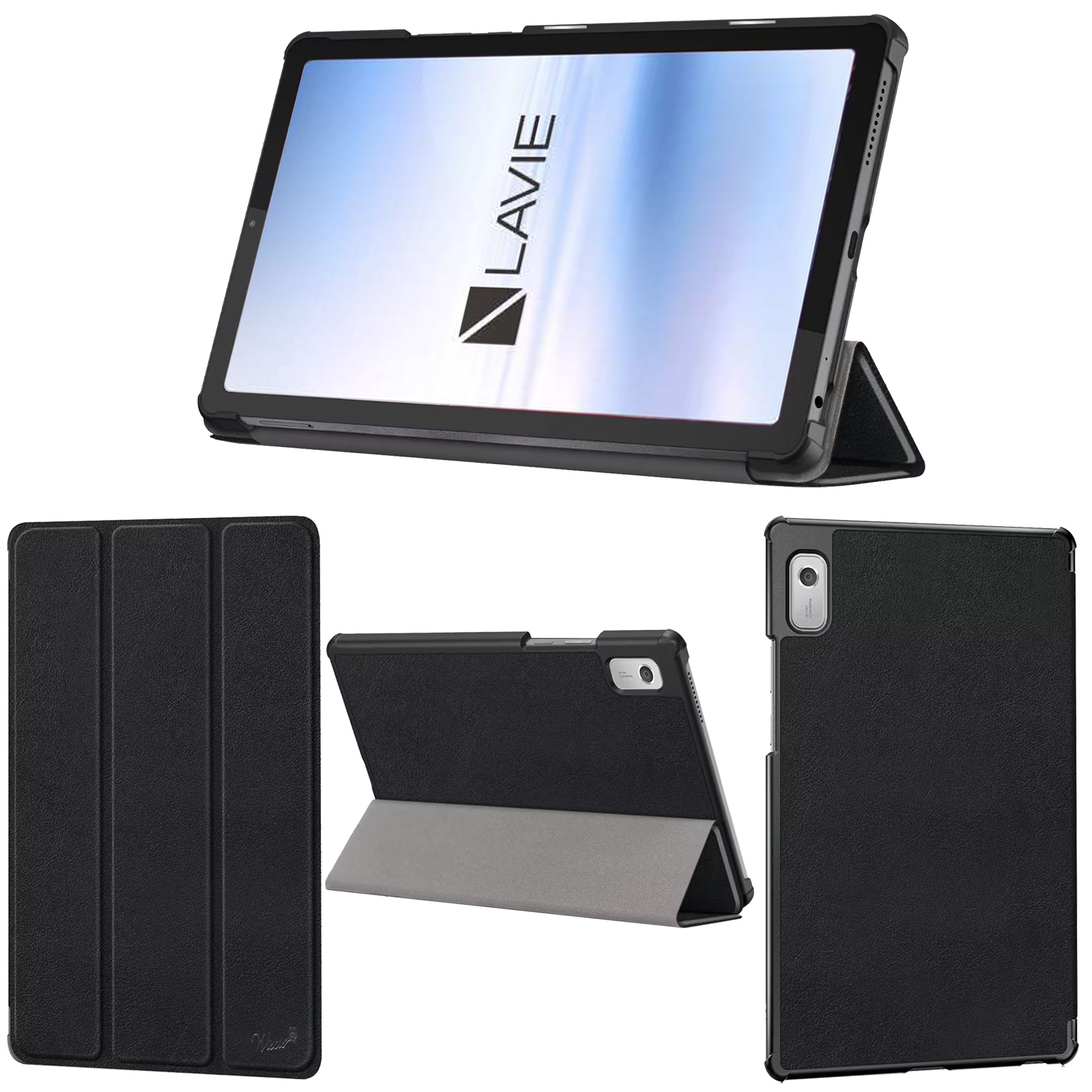 Wisers 保護フィルム付き タブレットケース NEC LAVIE Tab T9 PC