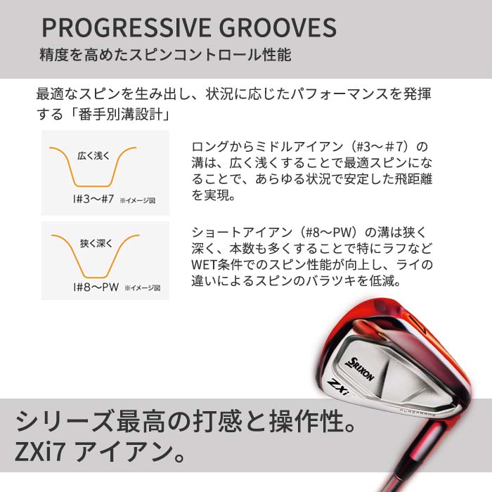 SRIXON 【メーカーカスタム】SRIXON ZXi7 IRON スリクソン アイアン