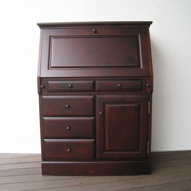 ライティングデスク ライティングビューロー 80 デスク 机 勉強机 国産