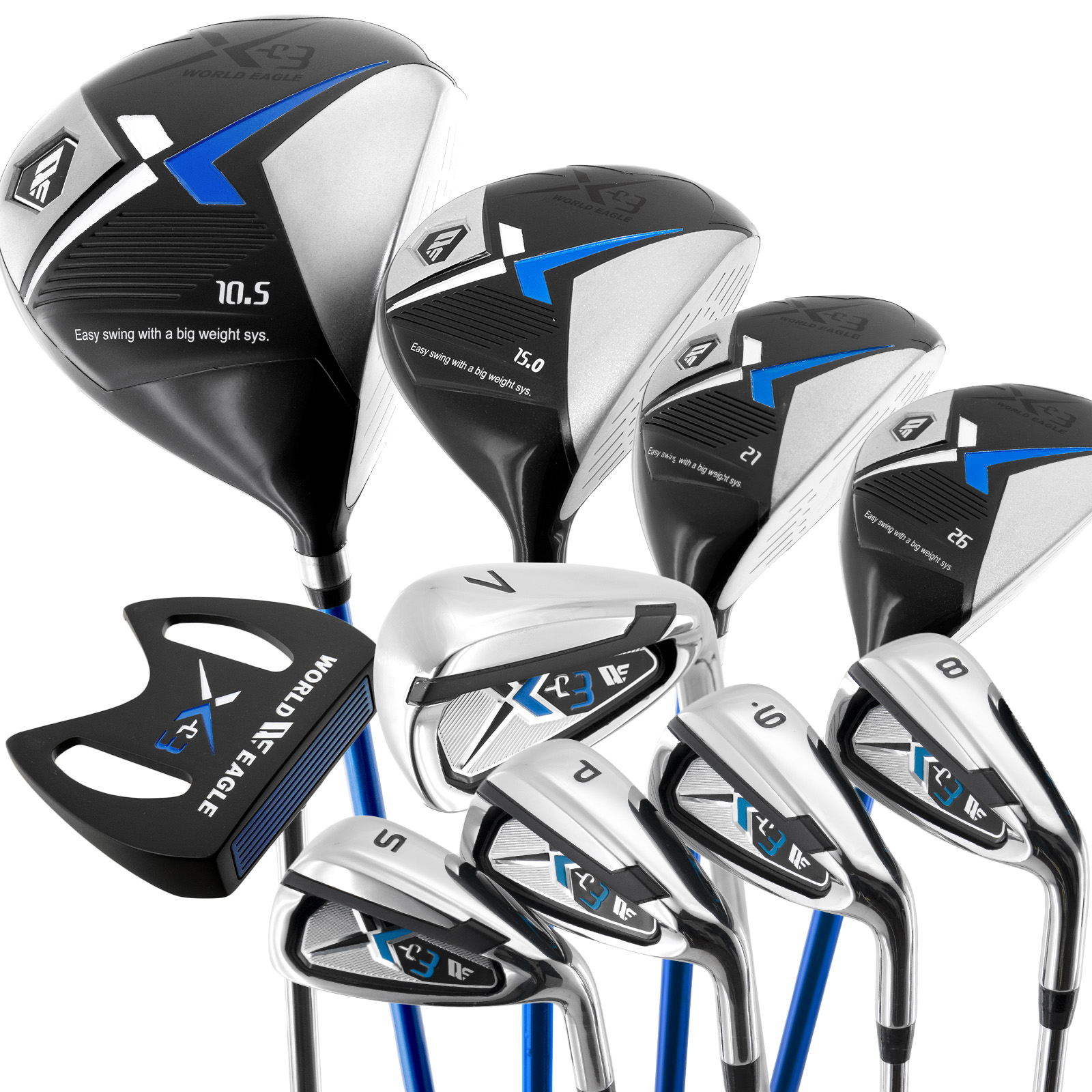 ゴルフクラブセット（シャフトの硬さ：R）｜クラブ（メンズ）｜ゴルフ