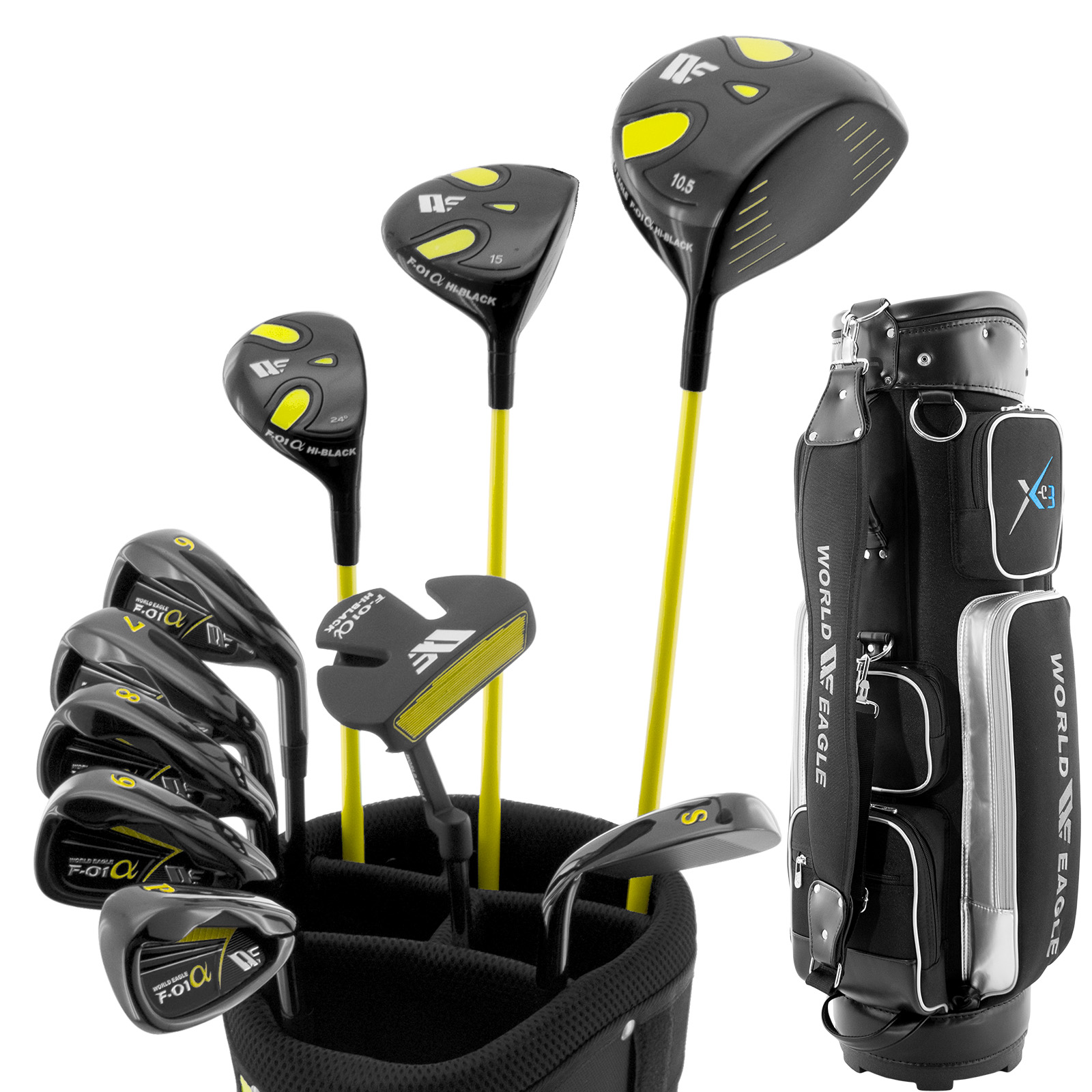 WORLD EAGLE ゴルフクラブセット ワールドイーグル F-01 ハイブラック