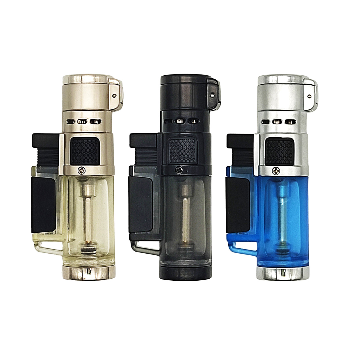 ライター ターボ式 着火ライター ガス詰替可タイプ ガス注入式 強火力