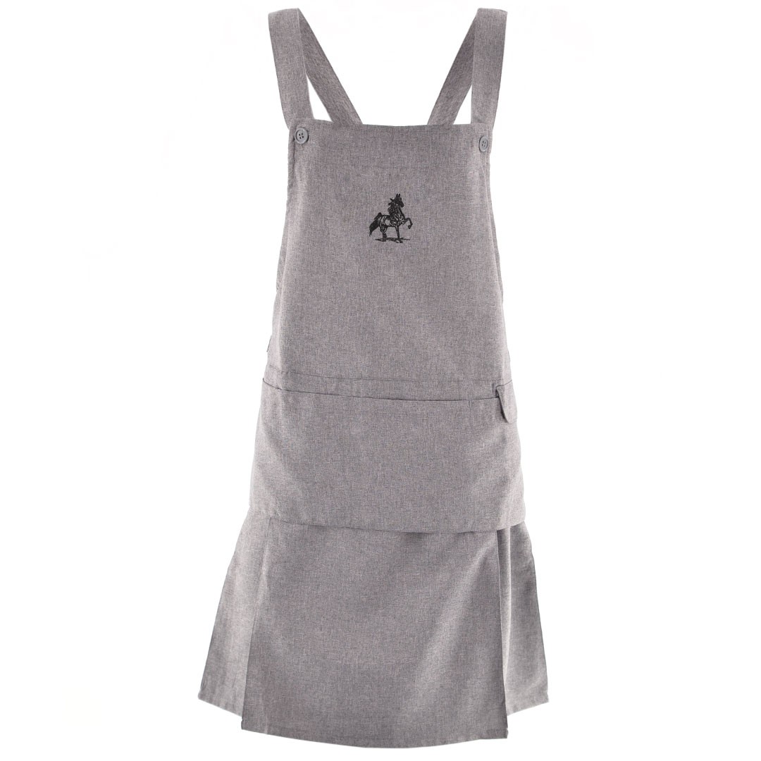 シマエナガ ワンポイント 刺繍 エプロン プリーツエプロン グッズ