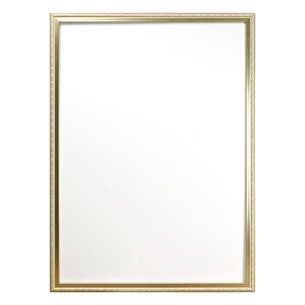 万丈（VANJOH） アンティーク調 ポスター額 B2 シャンパンゴールド