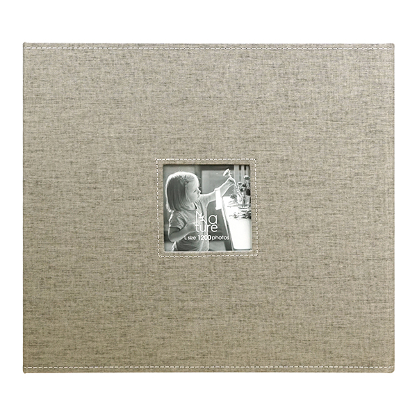 万丈（VANJOH） 大容量 L判1200枚収納 フォトアルバム メガアルバム