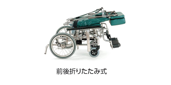 カワムラサイクル 車椅子 介助式 KXL16-42 ティルト&リクライニング