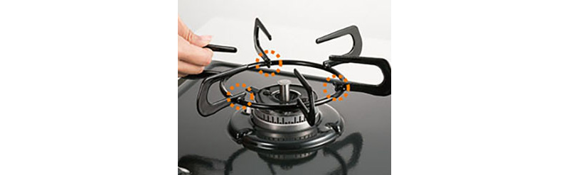 パロマ（Paloma） テーブルコンロ スタンダード チャコール PA-S46B-R