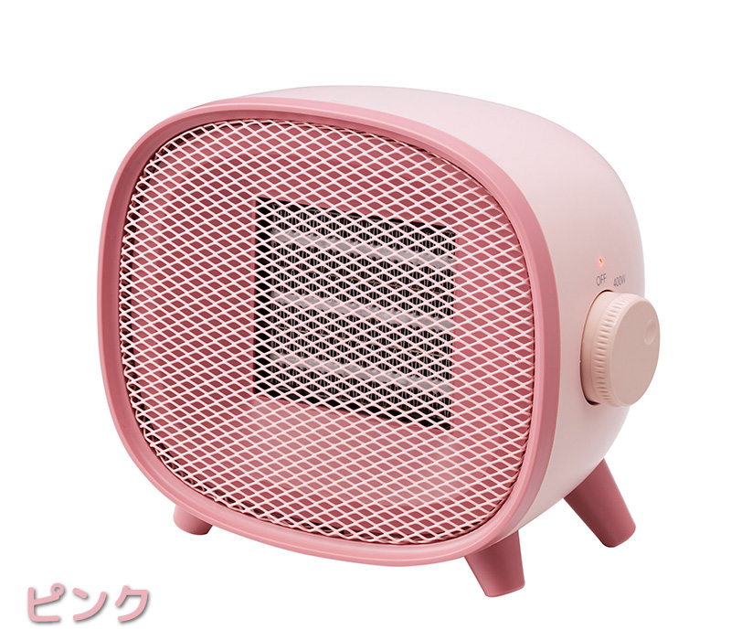 ユアサプライムス セラミックヒーター YGT-S640F 小型 軽量 コンパクト