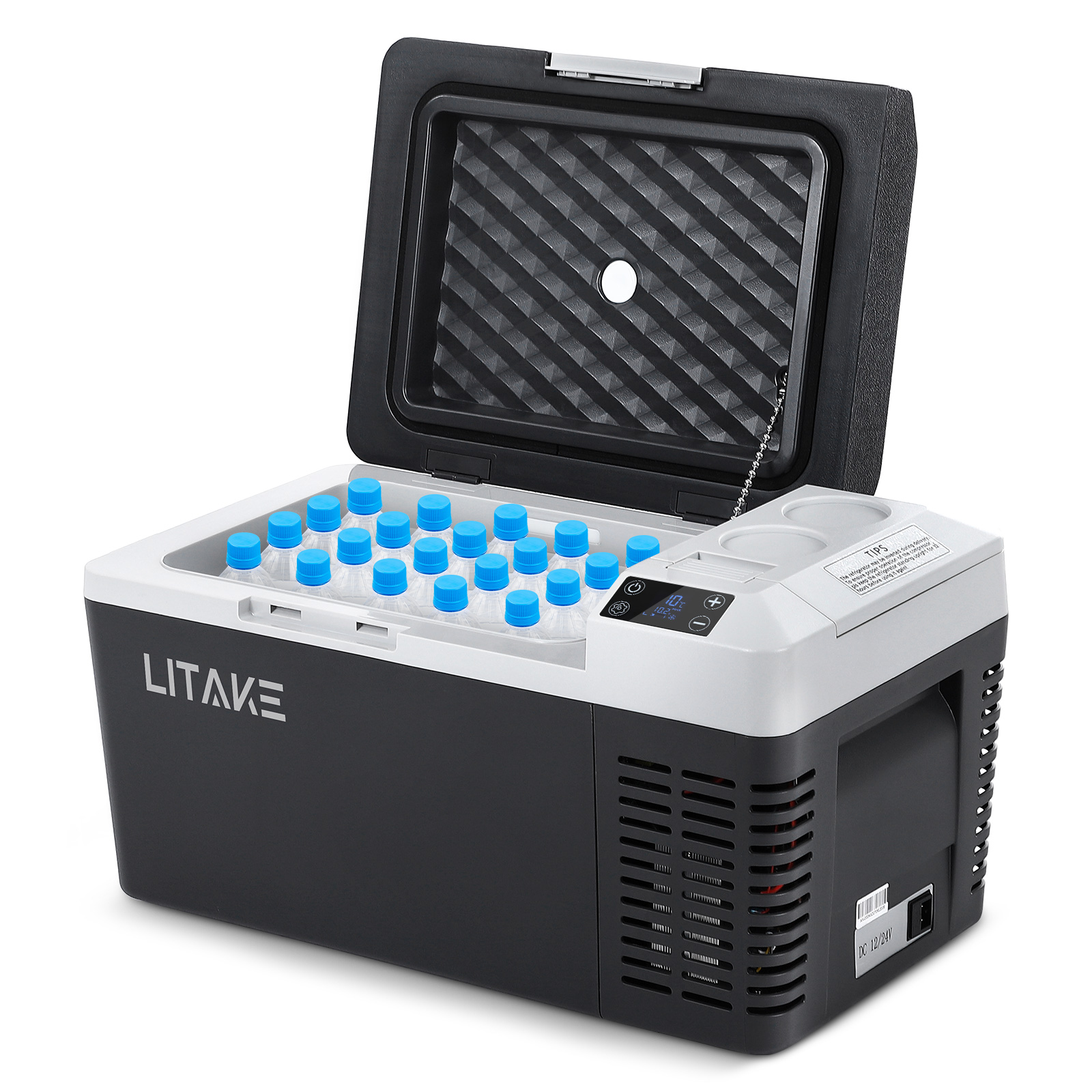 爆買 ポータブル冷蔵庫 車載冷蔵庫 冷凍庫 20L 大容量 -20℃ 4WAY電源