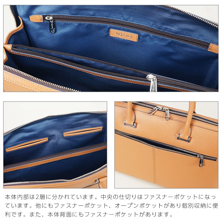 ビジネスバッグ メンズ 革 A4 B4 ブリーフケース ブランド 本革 2Way