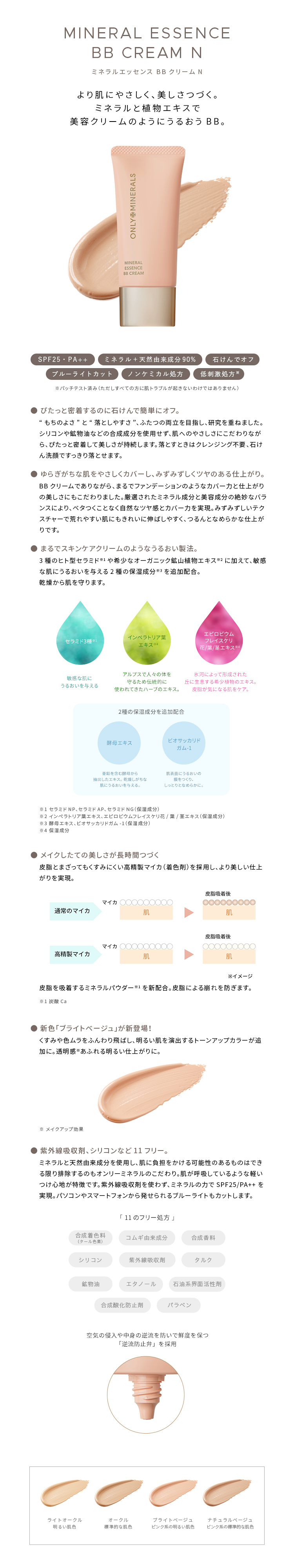 ONLY MINERALS（オンリーミネラル） ONLY MINERALS BBクリーム