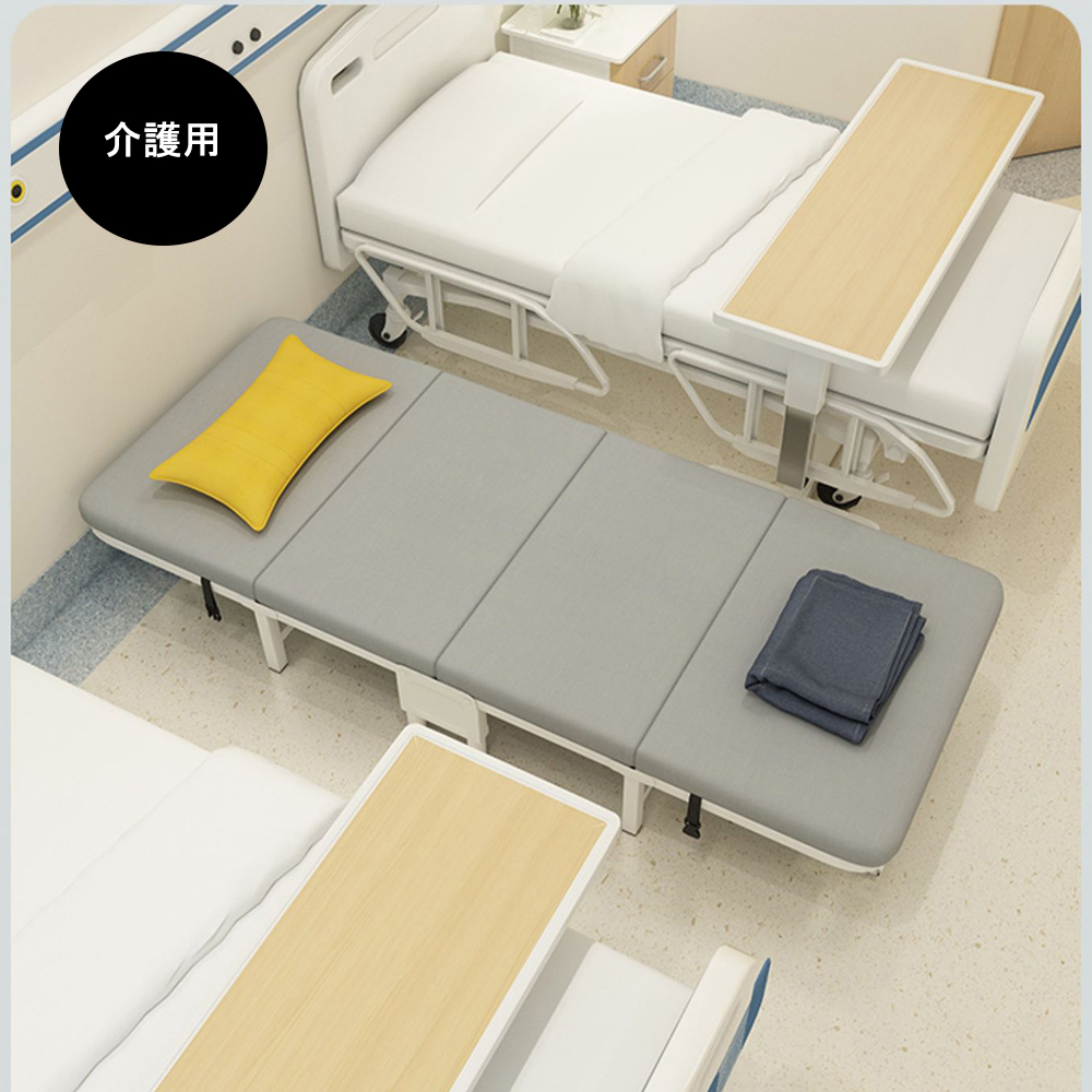 折りたたみベッド シングル ベッド キャスター付き 簡易ベッド
