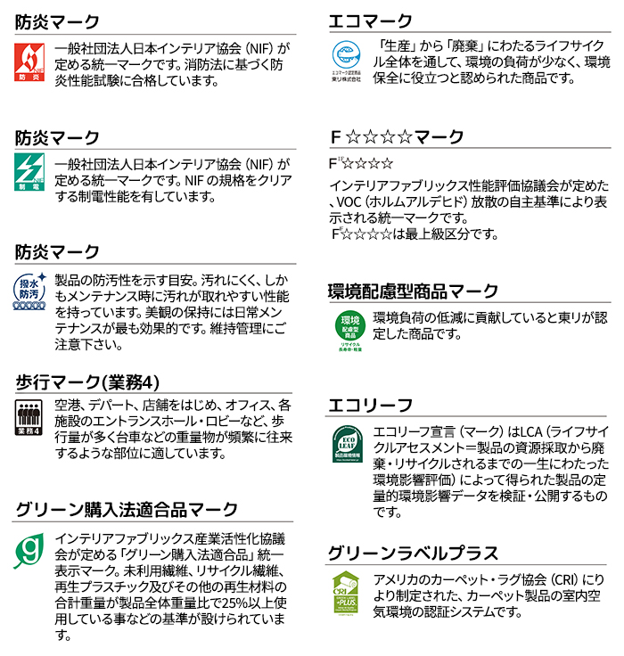 東リ（TOLI） タイルカーペット 50×50 カーペット マット 約50×50cm 4