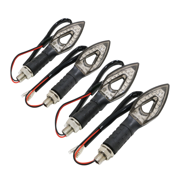 LED シーケンシャル ウインカー 流れる ウィンカー 4個 レブル ダイナ