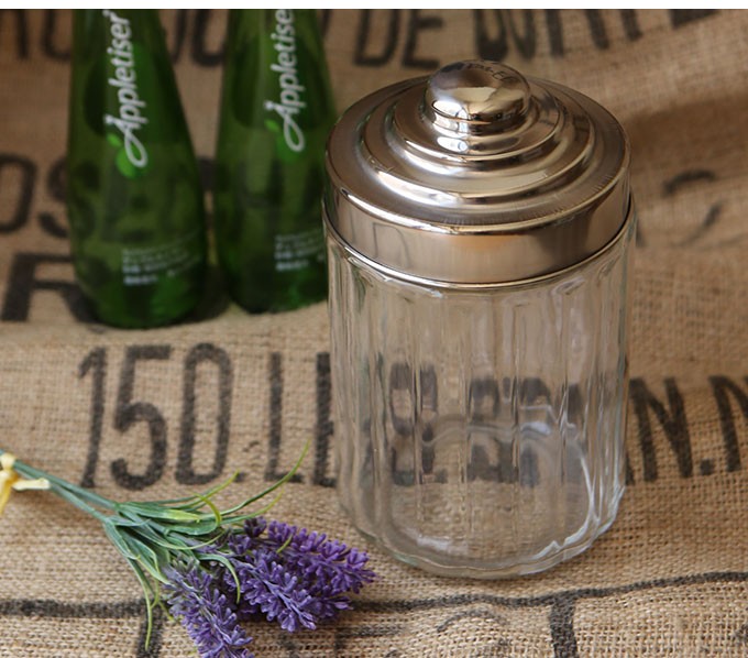 DULTON（ダルトン） ガラスキャニスター M 保存容器 調味料入れ