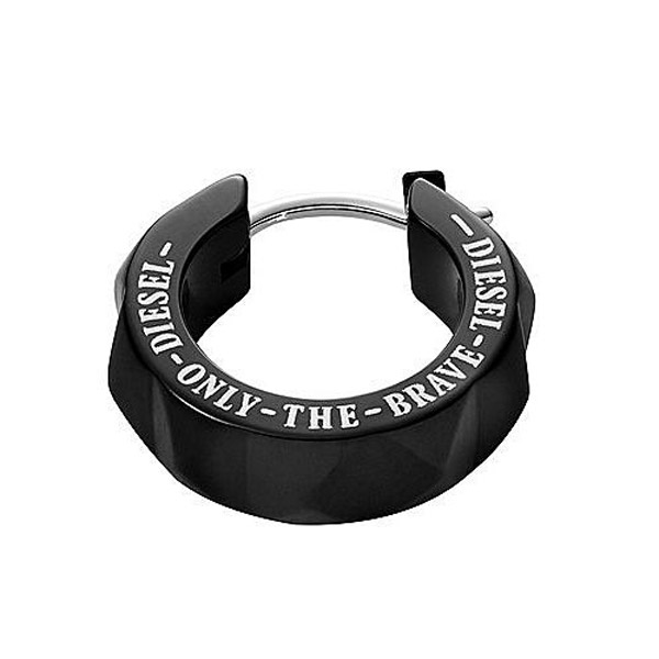 DIESEL（ディーゼル） ピアス 片耳用 ブラック メンズ DX1273001