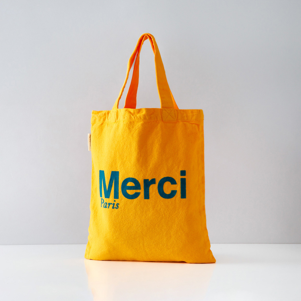 MERCI（メルシー） 並行輸入 トートバッグ ミニトート コットン ロゴ