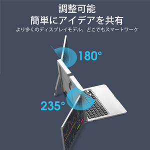 展示品】トリプル ポータブル モニター 14インチ ノートパソコン