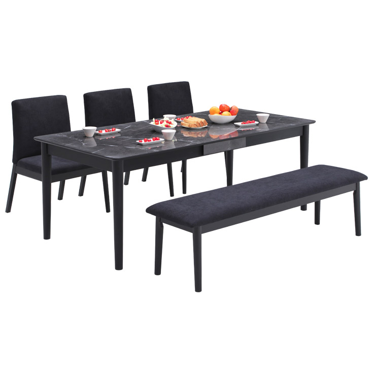 ダイニングテーブルセット 6人 ダイニングテーブル ダイニングチェア 3